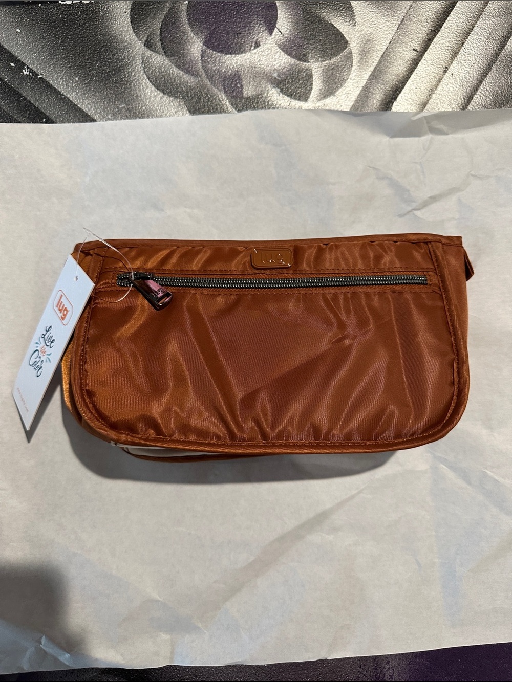 lug Cooper Paradail Toiletry Pouch with Front Zip
